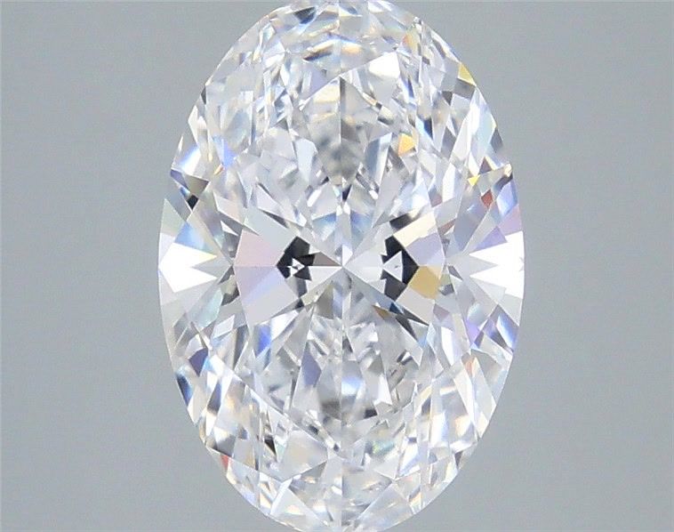 3.08 Carat D-VVS2 Oval Lab Diamond