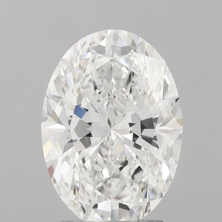 3.05 Carat F-VS1 Oval Lab Diamond